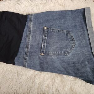 Time and Tru Maternity Size XXL (20)  Classic Blue Jean Shorts